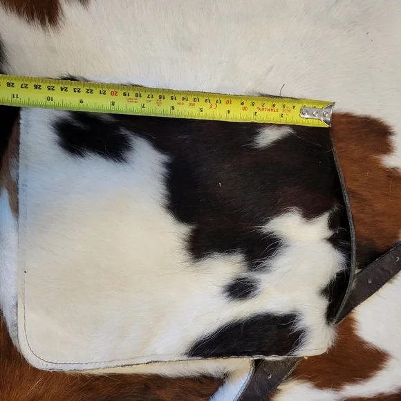 Y2K Vintage cowhide cross body bag - Picture 6 of 6